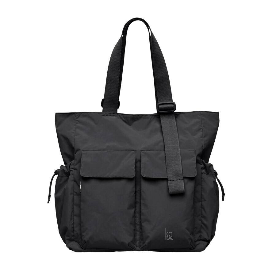 GOT BAG - MELLOW TOTE BAG (MONOCHROME) black von GOT BAG
