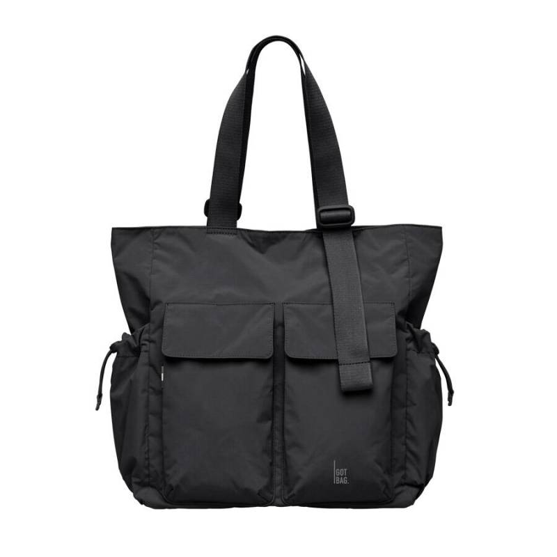 GOT BAG - MELLOW TOTE BAG (MONOCHROME) black von GOT BAG