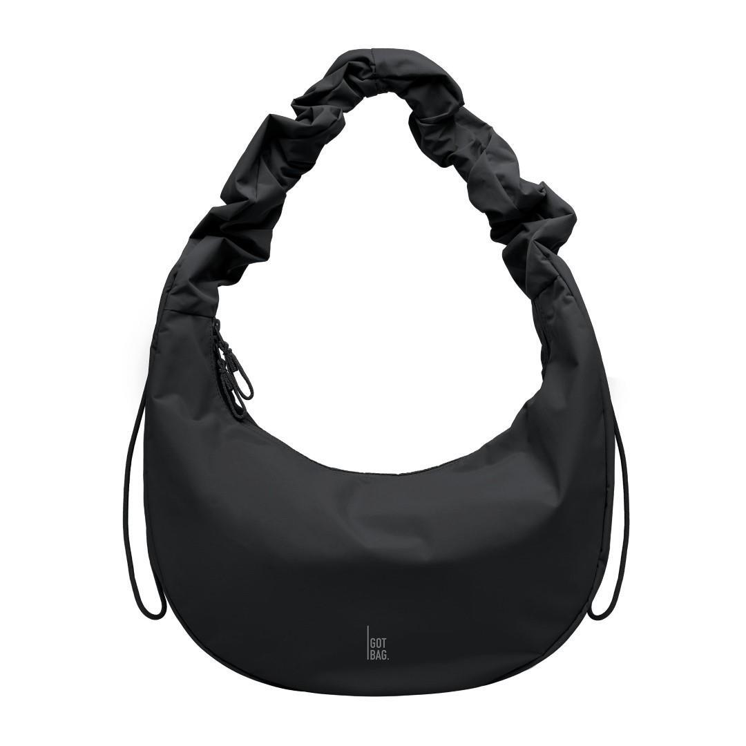 GOT BAG - MOON BAG RUFFLE MONOCHROME black - Gr. - L von GOT BAG