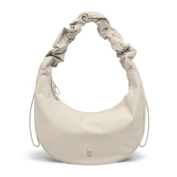 GOT BAG Moon Bag Ruffle Handtasche Umhängetasche mit gerüschtem Griff von GOT BAG
