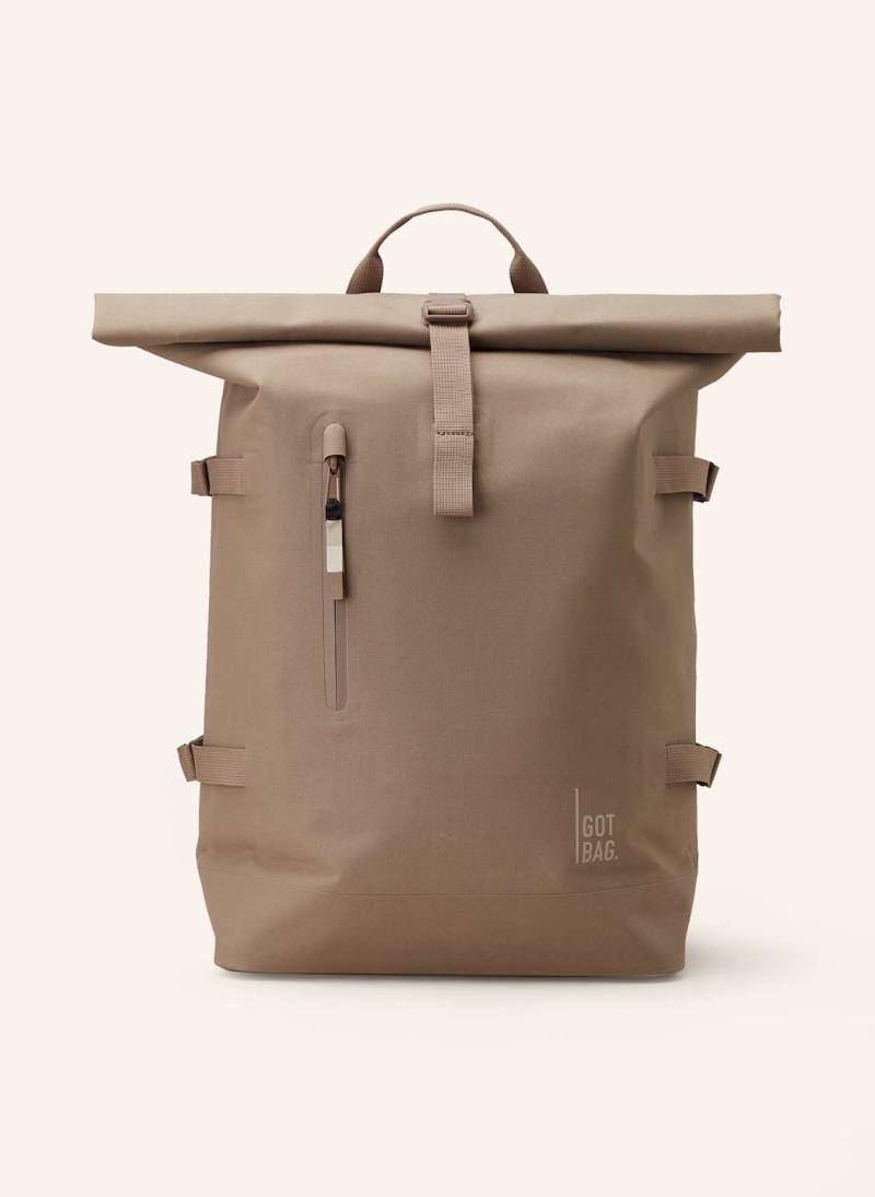 Got Bag Rucksack Rolltop 2.0 Mit Laptop-Fach beige von GOT BAG