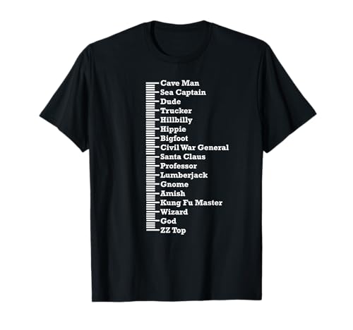 Herren Herren Bart Messung Diagramm Bart T-Shirt T-Shirt Herren Herren Bart Messung Diagramm Bart T-Shirt T-Shirt von GOT Quotes