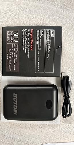 GOTOBI Heizweste Herren mit 16000mAh Powerbank - Beheizbare Weste mit 9 Heizzonen und 3 Einstellbaren Temperaturen, Beheizte Weste für Outdoor-Aktivitäten Motorradfahren Radfahren,XL von GOTOBI