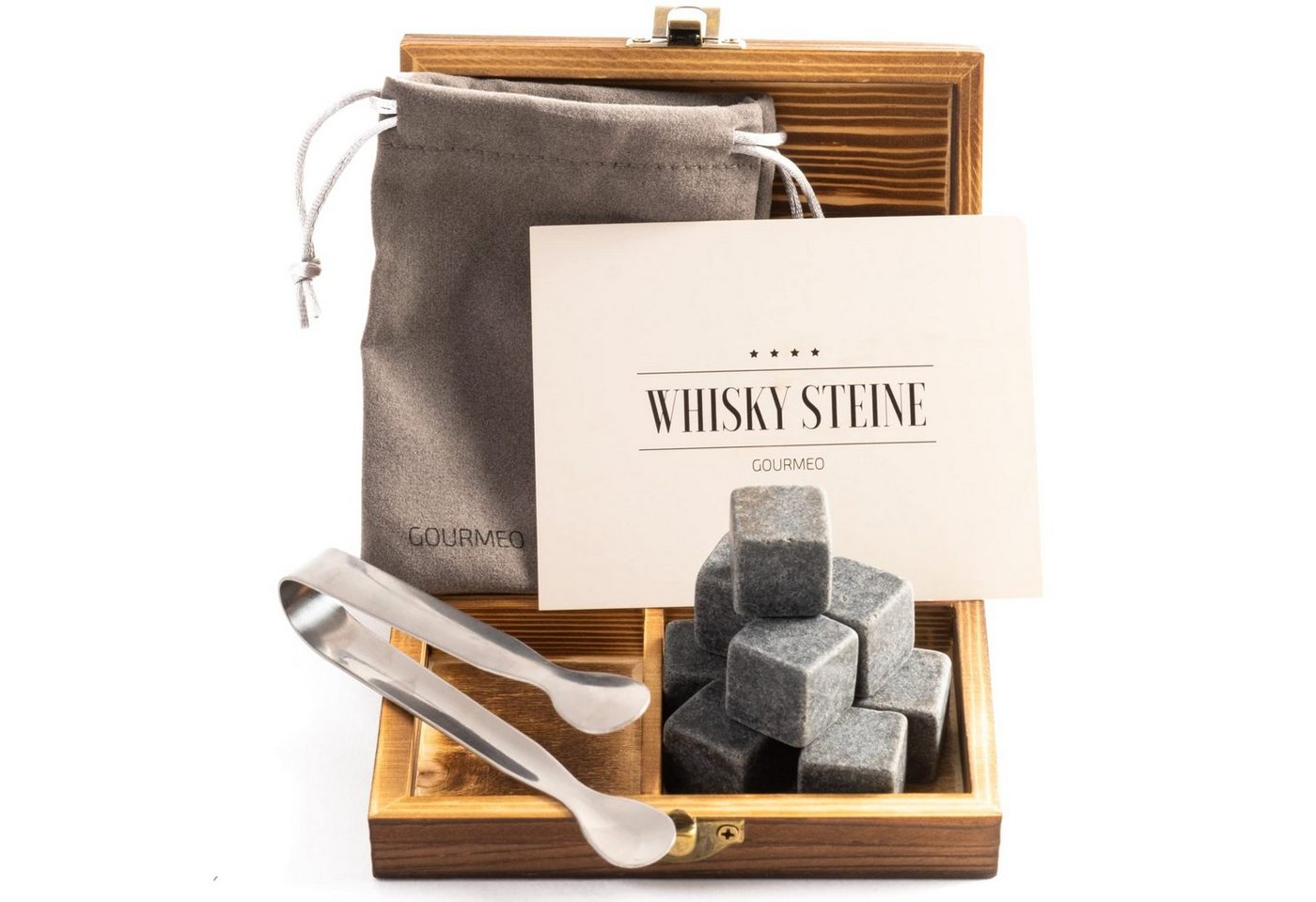 GOURMEO Eiswürfel-Steine Reusable Whisky Stones GOURMEO Eiswürfel-Steine Reusable Whisky Stones von GOURMEO