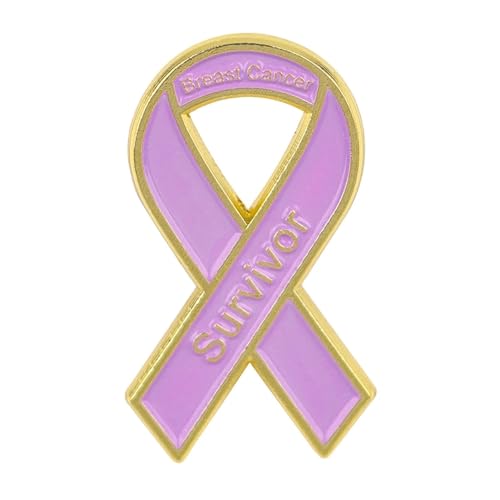 Bandstifte 30 stücke Brustkrebs Pink Ribbon Emaille Pin Brosche Pins Anstecknadeln Abzeichen auf Rucksack Kleidung Zubehör Modeschmuck Mädchen Geschenke von GOXQIT