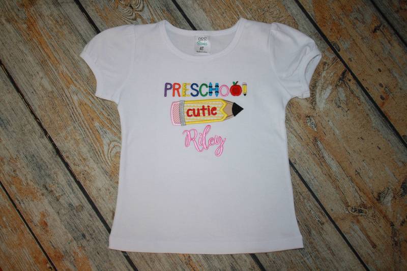 Vorschule T-Shirt, T-Shirt von GOalphabetsoup