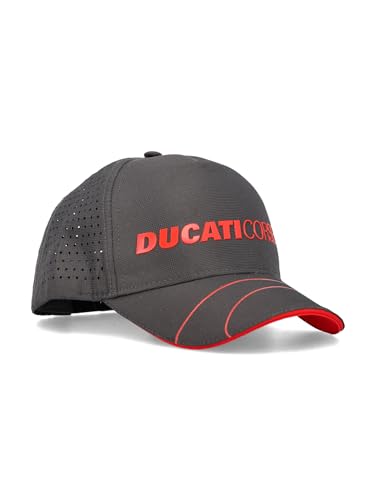 GP GRUPPO PRITELLI Baseball Cap - Ducati Corse Technical Black and Red-U von GP GRUPPO PRITELLI