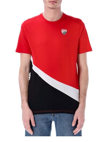 T-Shirt Man Ducati Racing - Ducati Patch-L von GP GRUPPO PRITELLI