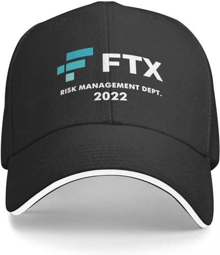 GPMZZMIX Baseballkappe Hiphop Sonnenhut FTX Herren und Damen Luxus Fischerhut Crypto TraderCap Crypto TraderCap Baseball Cap Risk Management Dept. 2022 FTX Geschenk von GPMZZMIX