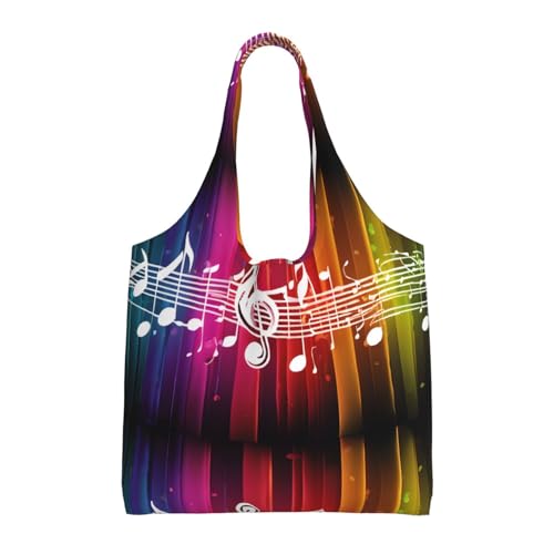 GQSZCYHLKL Stilvolle Canvas-Tragetasche, großes Fassungsvermögen, 100 % Polyester, Tragetasche für Shopping, Reisen und den täglichen Gebrauch, strapazierfähiges 340 g Segeltuch mit durchgehendem von GQSZCYHLKL