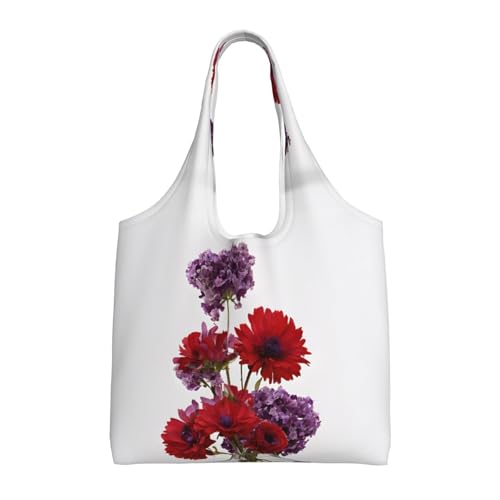 GQSZCYHLKL Stilvolle Canvas-Tragetasche, großes Fassungsvermögen, 100 % Polyester, Tragetasche für Shopping, Reisen und den täglichen Gebrauch, strapazierfähiges 340 g Segeltuch mit von GQSZCYHLKL