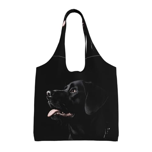 GQSZCYHLKL Stilvolle Canvas-Tragetasche mit großem Fassungsvermögen, 100 % Polyester, Tragetasche für Shopping, Reisen und den täglichen Gebrauch, strapazierfähiges 340 g Segeltuch mit durchgehendem von GQSZCYHLKL