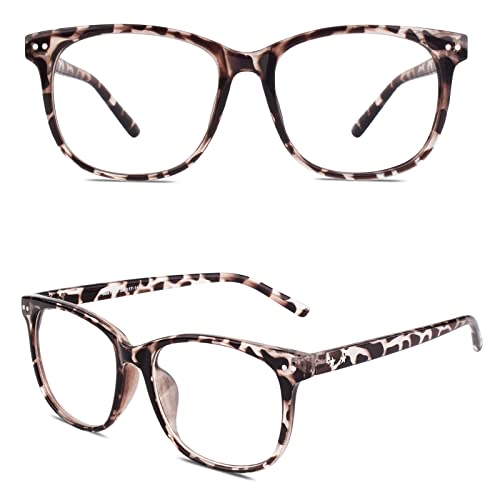 GQUEEN Hornbrille Brille Ohne Stärke Fake Brille Nerdbrille Damen Herren Großer Rahmen UV400,PE1 GQUEEN Hornbrille Brille Ohne Stärke Fake Brille Nerdbrille Damen Herren Großer Rahmen UV400,PE1 von GQUEEN