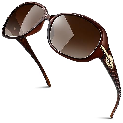 GQUEEN Übergroße Polarisierte Sonnenbrille Damen UV400 Schutz Vintage Fashion Trendy Sonnenbrille GQUEEN Übergroße Polarisierte Sonnenbrille Damen UV400 Schutz Vintage Fashion Trendy Sonnenbrille von GQUEEN