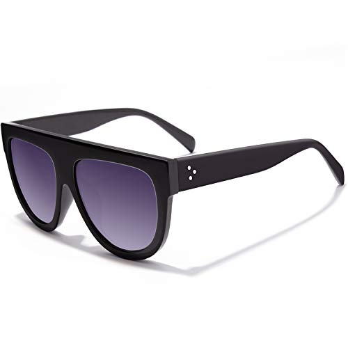 GQUEEN Groß Polarisierte Sonnenbrille Damen UV400 Schutz Vintage Fashion Trendy von GQUEEN