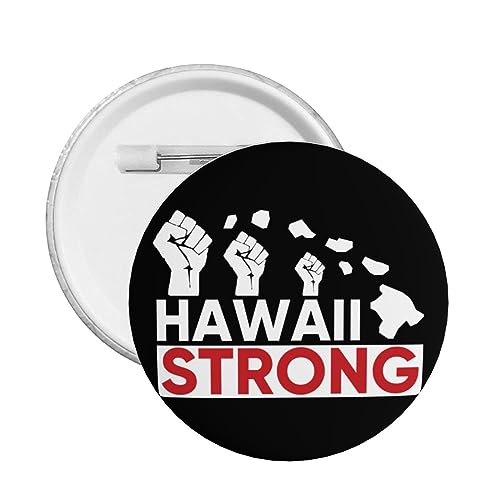 1 Stück Pray For Maui Hawaii Button Pins Maui Hawaii Starker Button Pin God Bless Hawaii Pin I Stand With Hawaii Runder Anstecker für Kleidung Tasche Hut Accessoires von GQWJKSZ