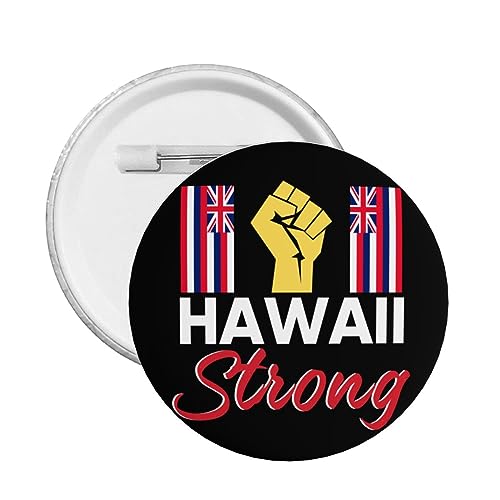 1 Stück Pray For Maui Hawaii Button Pins Maui Hawaii Starker Button Pin God Bless Hawaii Pin I Stand With Hawaii Runder Anstecker für Kleidung Tasche Hut Accessoires von GQWJKSZ
