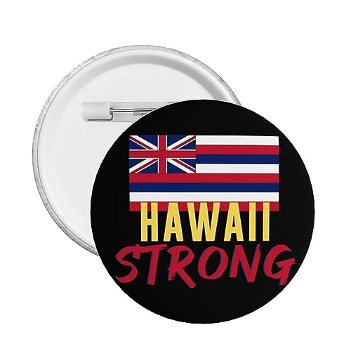 1 Stück Pray For Maui Hawaii Button Pins Maui Hawaii Starker Button Pin God Bless Hawaii Pin I Stand With Hawaii Runder Anstecker für Kleidung Tasche Hut Accessoires von GQWJKSZ