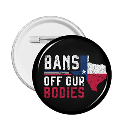 1 Stück Pro Abtreibungsrecht Pro Choice Button Pins Support 1973 Roe V. Wade Runder Anstecker Keep Abortion Safe Legal Circle Brust Pins My Body My Uterus My Choice Brosche Dekor für Kleidung Tasche H von GQWJKSZ