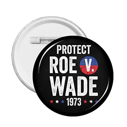 1 Stück Pro Abtreibungsrecht Pro Choice Button Pins Support 1973 Roe V. Wade Runder Anstecker Keep Abortion Safe Legal Circle Brust Pins My Body My Uterus My Choice Brosche Dekor für Kleidung Tasche H von GQWJKSZ