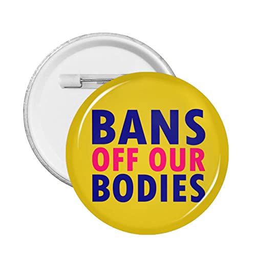 1 Stück Pro Abtreibungsrecht Pro Choice Button Pins Support 1973 Roe V. Wade Runder Anstecker Keep Abortion Safe Legal Circle Brust Pins My Body My Uterus My Choice Brosche Dekor für Kleidung Tasche H von GQWJKSZ