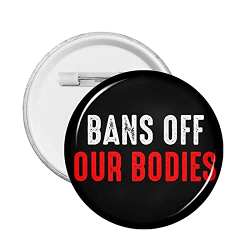 1 Stück Pro Abtreibungsrecht Pro Choice Button Pins Support 1973 Roe V. Wade Runder Anstecker Keep Abortion Safe Legal Circle Brust Pins My Body My Uterus My Choice Brosche Dekor für Kleidung Tasche H von GQWJKSZ