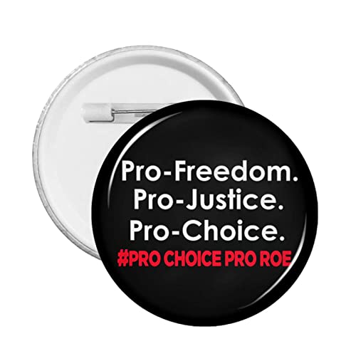 1 Stück Pro Abtreibungsrecht Pro Choice Button Pins Support 1973 Roe V. Wade Runder Anstecker Keep Abortion Safe Legal Circle Brust Pins My Body My Uterus My Choice Brosche Dekor für Kleidung Tasche H von GQWJKSZ