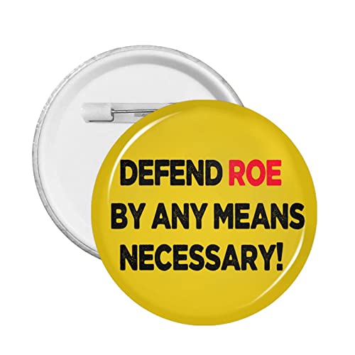1 Stück Pro Abtreibungsrecht Pro Choice Button Pins Support 1973 Roe V. Wade Runder Anstecker Keep Abortion Safe Legal Circle Brust Pins My Body My Uterus My Choice Brosche Dekor für Kleidung Tasche H von GQWJKSZ