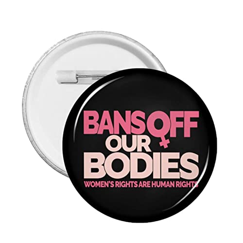 1 Stück Pro Abtreibungsrecht Pro Choice Button Pins Support 1973 Roe V. Wade Runder Anstecker Keep Abortion Safe Legal Circle Brust Pins My Body My Uterus My Choice Brosche Dekor für Kleidung Tasche H von GQWJKSZ