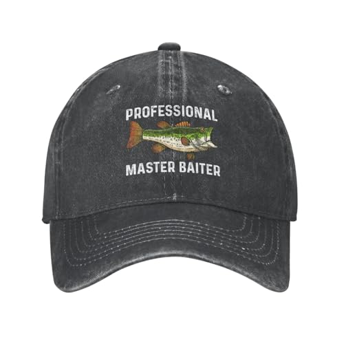 GQWJKSZ Professionelle Master Baiter Cap Herren Dad Hat Trendy Caps von GQWJKSZ