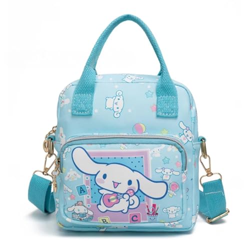 Süße Cartoon-Tragetasche, Crossbody-Taschen für Mädchen, verstellbarer Riemen, tolles Geschenk für Sie, Blau Süße Cartoon-Tragetasche, Crossbody-Taschen für Mädchen, verstellbarer Riemen, tolles Geschenk für Sie, Blau von GQYAYQG