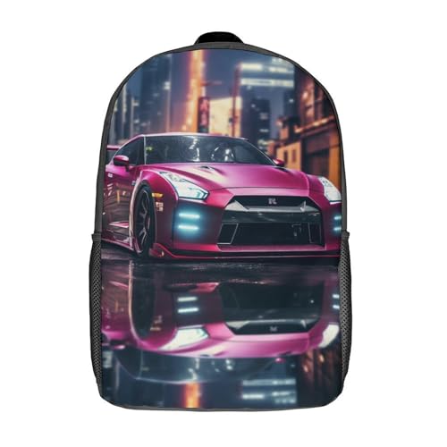 GQmoney Kinderrucksack 3D Nissan GT-R Sport Bedruckte Taschen Schultasche Leichte Schultaschen Mode Spaß Rucksack Studenten Tagesrucksack Für Kinder 17 Zoll GQmoney Kinderrucksack 3D Nissan GT-R Sport Bedruckte Taschen Schultasche Leichte Schultaschen Mode Spaß Rucksack Studenten Tagesrucksack Für Kinder 17 Zoll von GQmoney