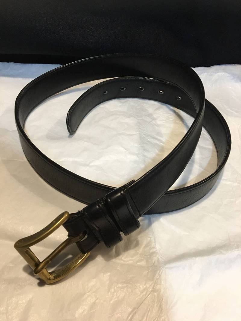 Herren Gürtel Coach Schwarz Leder Gr. 38 von GR88TFINDS