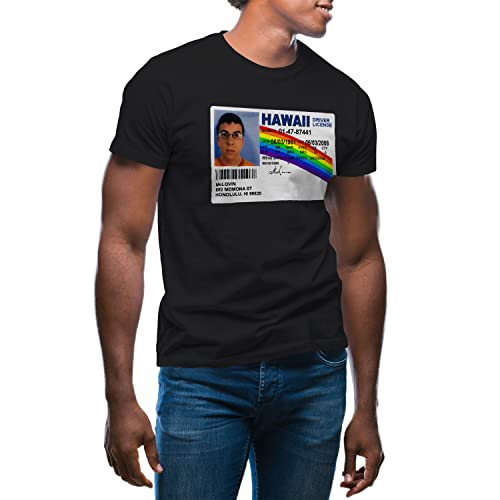 McLovin Driver Licence Hawaii Inspired Superbad Herren schwarz T-Shirt Size XXL von GR8Shop