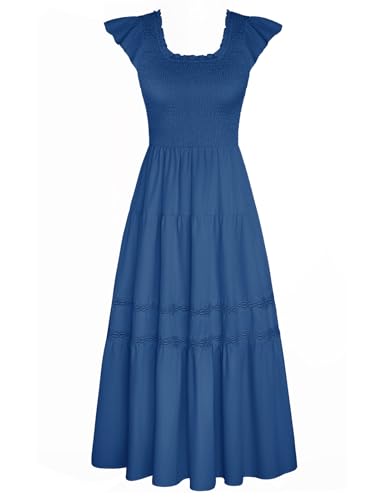 Festliche Kleider Für Damen Swing Maxikleid Elegant Lässig Spaghetti Trägerkleid Königsblau S Festliche Kleider Für Damen Swing Maxikleid Elegant Lässig Spaghetti Trägerkleid Königsblau S von GRACE KARIN
