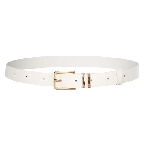 Damen Elegant Trachtengürtel für Kleider Jeans Hosen Taillengürtel Klassische Ledergürtel Mittlerer PU-Leder Gürtel mit Goldener Schnalle XL Ivory CL2769A24-04 Damen Elegant Trachtengürtel für Kleider Jeans Hosen Taillengürtel Klassische Ledergürtel Mittlerer PU-Leder Gürtel mit Goldener Schnalle XL Ivory CL2769A24-04 von GRACE KARIN