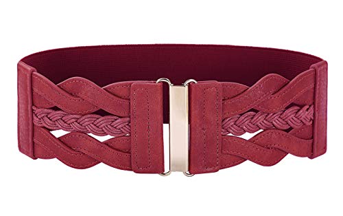 GRACE KARIN Damen-Gürtel, elastisch, Vintage-Stil, dehnbar, retro - Violett - X-Large GRACE KARIN Damen-Gürtel, elastisch, Vintage-Stil, dehnbar, retro - Violett - X-Large von GRACE KARIN