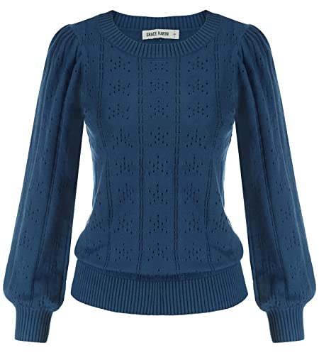 GRACE KARIN Strickpulli Damen Sweater Damen Herbst Casual Strickpullover CL834-2 L GRACE KARIN Strickpulli Damen Sweater Damen Herbst Casual Strickpullover CL834-2 L von GRACE KARIN