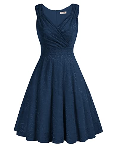 Petticoat Kleider a Linie cocktailkleid Damen Festliche Kleider schwarz Partykleider CL645-9 S von GRACE KARIN