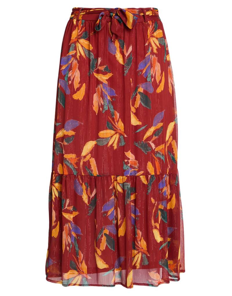 GRACE & MILA Midi-rock Damen Ziegelrot von GRACE & MILA