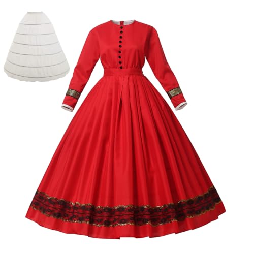 GRACEART Damen 1860s Viktorianisches Kleid Rokoko Party Kostüm GRACEART Damen 1860s Viktorianisches Kleid Rokoko Party Kostüm von GRACEART