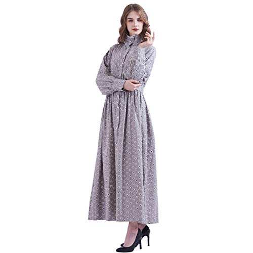 GRACEART Pionier Damen Kostüm Prärie Kleid Dienstmädchen Mädchen Kostüm von GRACEART