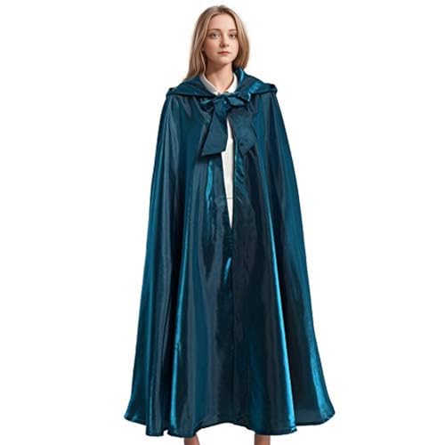 GRACEART Unisex Gotisch Lose Umhang mit Kapuze Mantel Poncho Kap von GRACEART