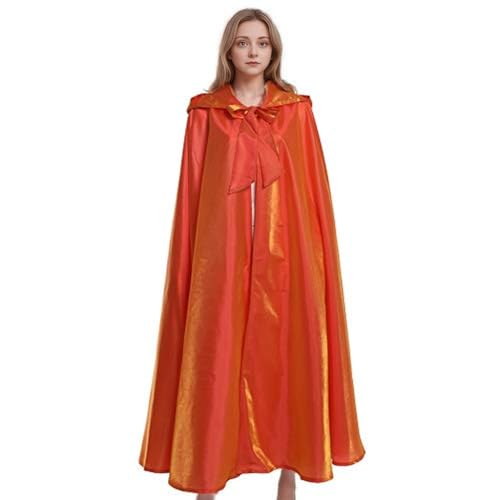 GRACEART Unisex Gotisch Lose Umhang mit Kapuze Mantel Poncho Kap von GRACEART