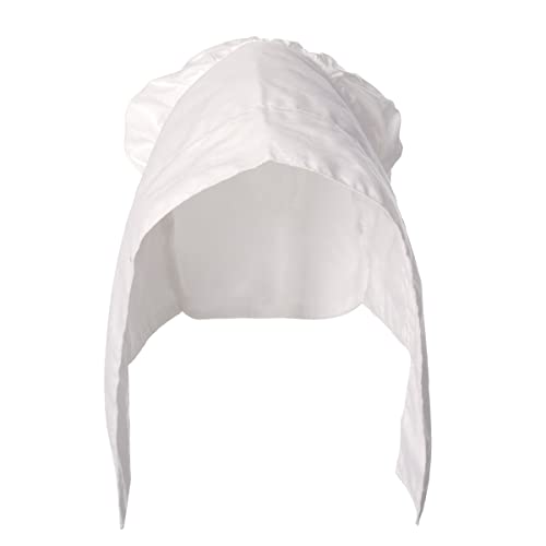 GRACEART Viktorianische Mob Cap Mittelalter Dienstmädchen Hut Frauen Mädchen Kostüm Zubehör für Verkleidung (99,99% Baumwolle), Stil04, One size von GRACEART