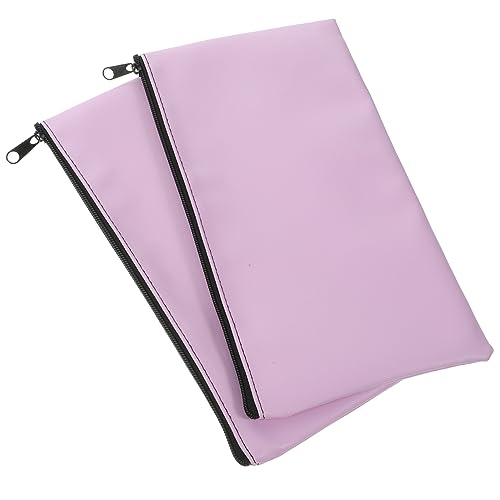 GRADENEVE 2stücke Lottoscheinhalter Geldhalter Für Bargeld Mit Reißverschluss Geldbeutel Mit Reißverschluss Für Bargeld Aktentaschen Große Kapazität Quittungsbeutel Geldtaschen von GRADENEVE