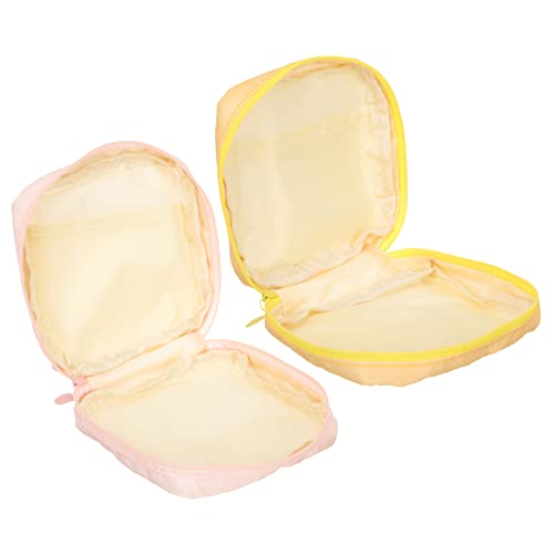 GRADENEVE 2stücke Damen Tampon Beutel Waschbare Menstruations Tasche Aufbewahrungsbeutel Für Binde Tampon Mit Griff Klein Beuteltasche von GRADENEVE