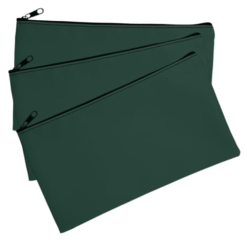 GRADENEVE 3stücke Schecktaschen Geldtaschen Mit Reißverschluss Geldbeutel Geldorganizer Für Bargeld Geldumschlag-geldbörse Quittungsorganizer Geldumschläge von GRADENEVE