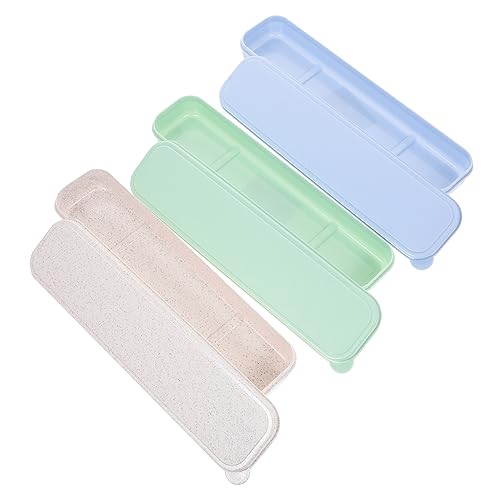 GRADENEVE Aufbewahrungskoffer Für Make-up-Pinsel Make-up-pinselbox Für Unterwegs Tragbares Etui Für Lidschattenpinsel Federmäppchen Make-up-Pinsel-Abdeckung von GRADENEVE