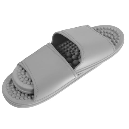 GRADENEVE Fußtherapie Hausschuhe Damen Anti rutsch Massage Slipper mit Dicker Sohle und Noppen für Bessere Durchblutung und Verbesserten Schlaf Rutschfeste Indoor Massage Sandalen Xl von GRADENEVE